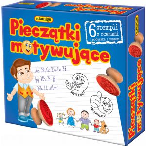 Pieczątki motywujące Adamigo